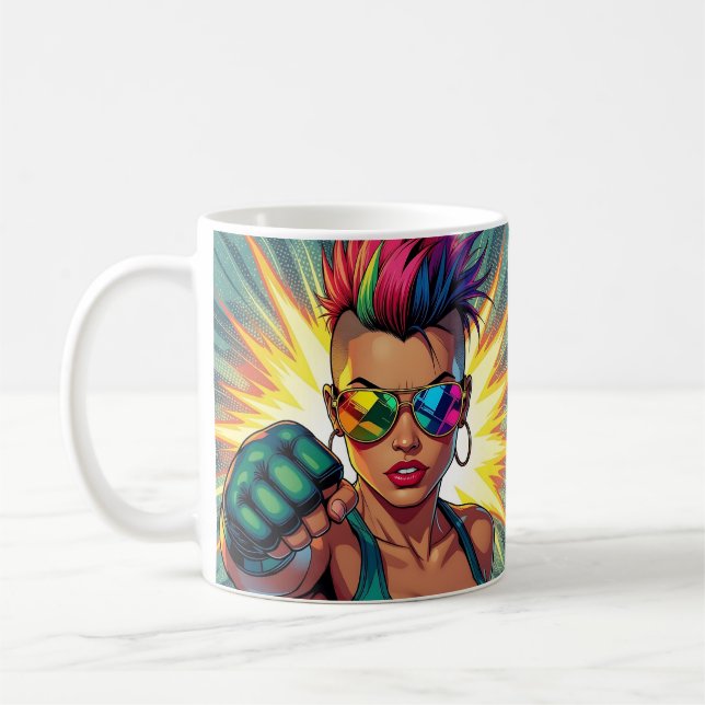 Mug Bonne fierté ! Lgbtqia+ Mois (Gauche)