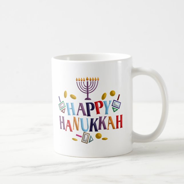 Mug Bonne Hanoukka (Droite)