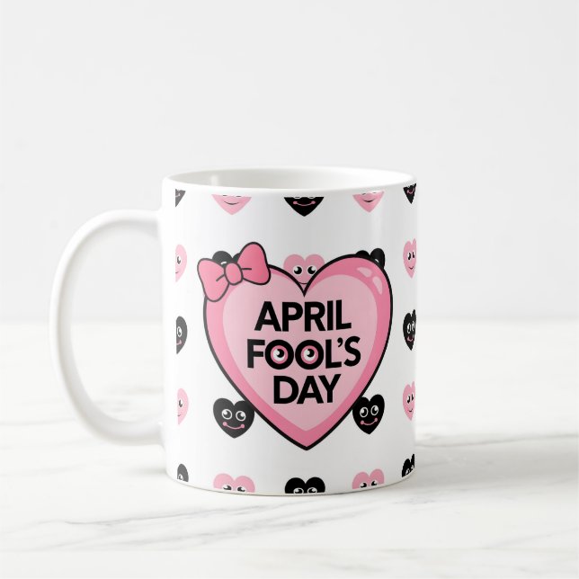 Mug Bonne idée cadeau April Fool's Day (Gauche)