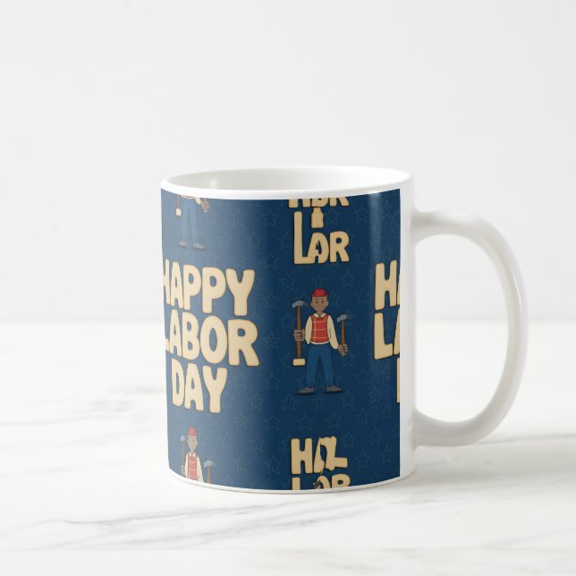 Mug Bonne idée cadeau de la fête du travail (Droite)
