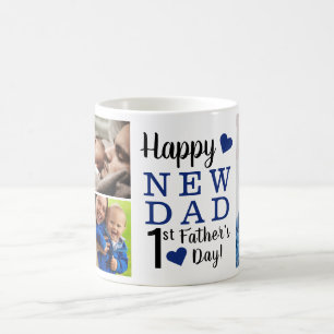 Mug Bonne première Fête des pères Nouveau père 5 photo