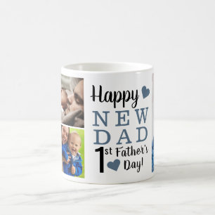 Mug Bonne première Fête des pères Nouveau père 5 photo
