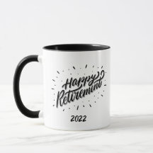 Bonne retraite 2022 - Cadeau de retraite -