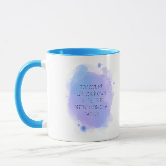 Mug bonne rigolade - M'aimer comme l'un des vôtres est (Gauche)