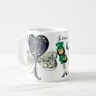 Mug "Bonne Saint Patrick" Leprechaun