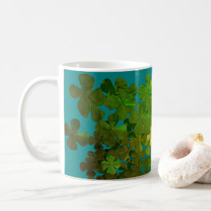 Mug Bonne Saint Patrick, shamrock irlandais
