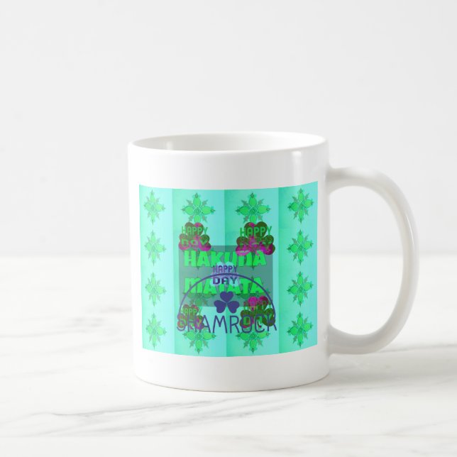 Mug Bonne Saint Patrick's Day Hakuna Matata (Droite)