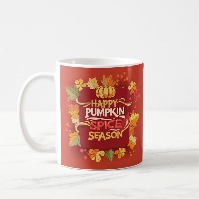 Mug Bonne saison des épices Citrouilles (Gauche)