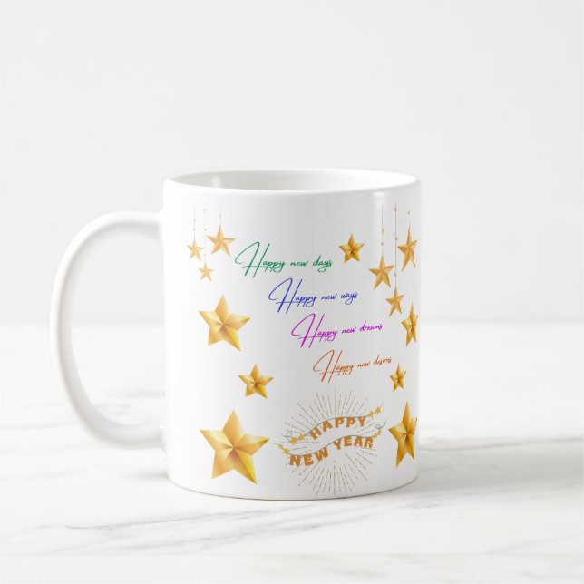 Mug Bonne soumission de nouvelle année (Gauche)
