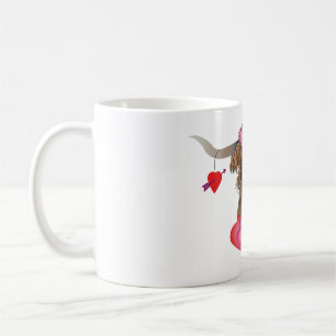Mug Bonne vache de la Saint-Valentin