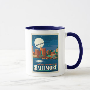 Mug Bonnes Fêtes de Baltimore