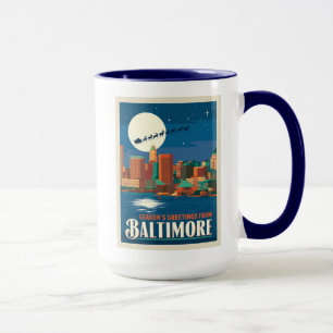 Mug Bonnes Fêtes de Baltimore