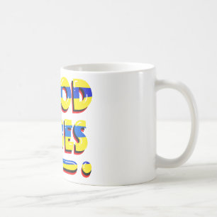 Mug Bonnes vibes, inspiration, texte