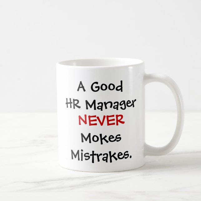 Mug Bons Mokes Mistrakes d'un directeur d'heure jamais (Droite)