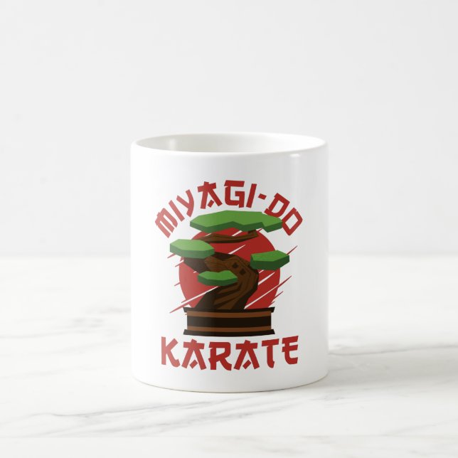 Mug Bonsai Tree Miyagi-Do Karate Zen Cadeau (Centre)