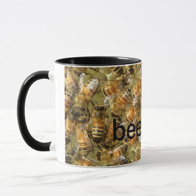 Mug bonté d'abeilles "gentillesse, ça compte" (Gauche)