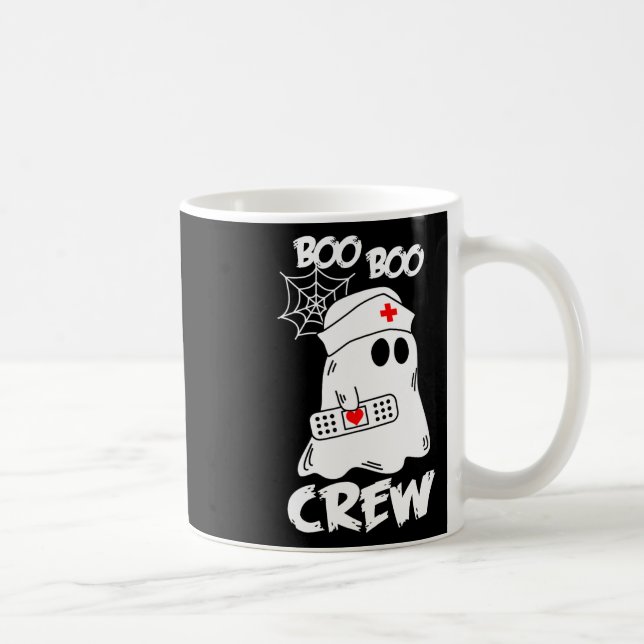 Mug Boo Boo Crew Nurse Shirts Halloween Nurse Shirts F (Droite)