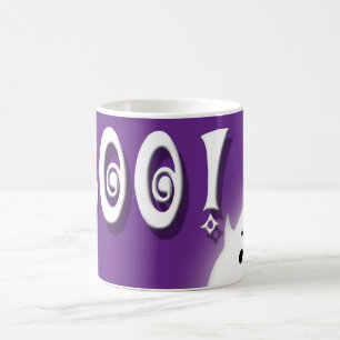 Mug Boo ! Halloween fantôme violet