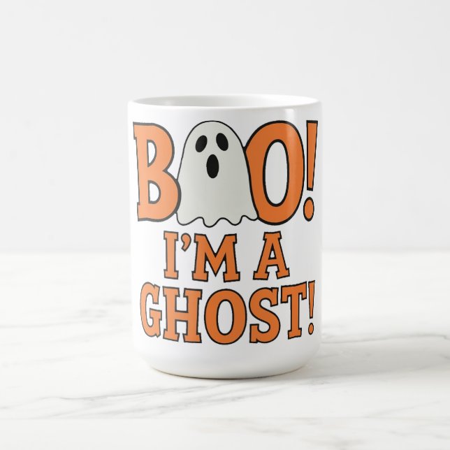 Mug BOO! I'm a ghost (Centre)