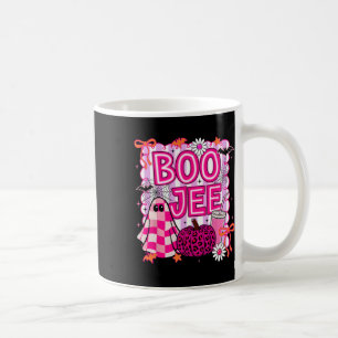 Mug Boo Jee Ghost Café Coquette Bow Halloween Girl W
