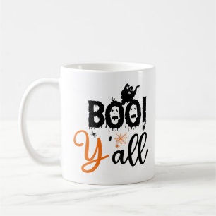 Mug BOO Y'all, des nuits d'horreur à halloween. Chemis