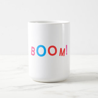 Mug BOOM! Comic Typography
