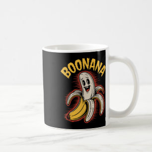 Mug Boonana Funny Banana Ghost Éffrayant Halloween Cos
