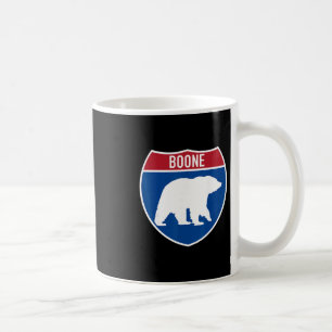 Mug Boone Caroline du Nord Nc Autoroute Interstate Rou