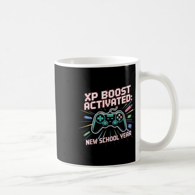 Mug Boost d'Xp, Nouvelle Année Scolaire, Rentrée Scola (Droite)