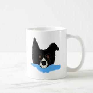 Mug Border collie font face