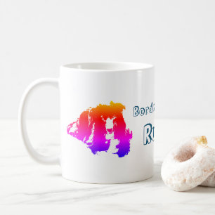 Mug Bordures Collies Règle Cute
