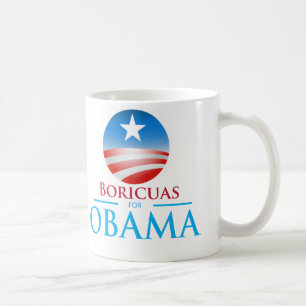 Mug Boricuas pour Obama
