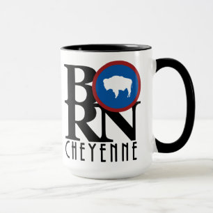 Mug BORNN Cheyenne wyoming 15oz