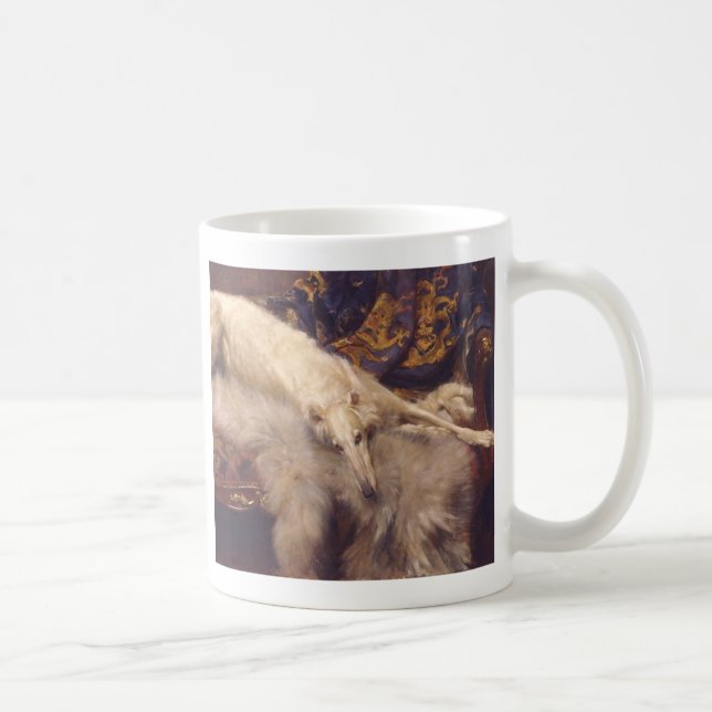 Mug Borzoï au repos (Droite)