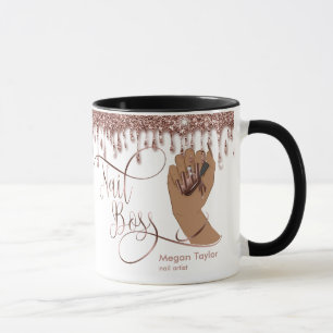 Mug Boss à ongles, cadeau pour manucure de technicien 