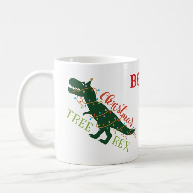 Mug BOSS Christmas T-REX (Gauche)