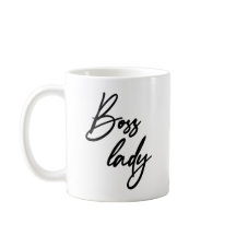 Boss Lady Modern écriture manuscrite