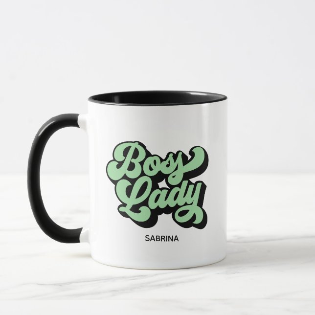 Mug Boss Lady Retro Neo Mint (Gauche)