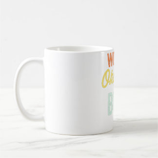 Mug Boss le plus Okayest du monde Funny Retro Vintage