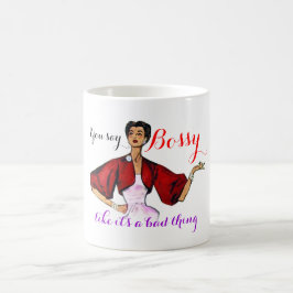 Mug Bossy Gal Retro