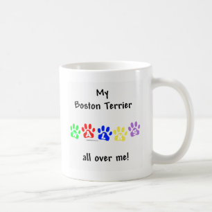 Mug Boston Terrier Marche Sur Moi