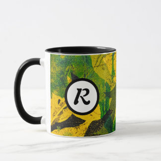 Mug botanique contemporain