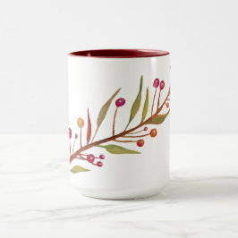 Mug botanique d'automne