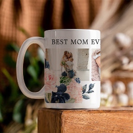 Mug Botanique Florale Meilleure Maman Jamais Photo Col