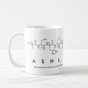 Mug Bouche de nom du peptide Ashli