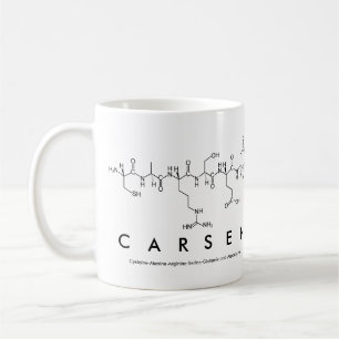 Mug Bouche de nom du peptide Carsen