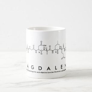 Mug Bouche de nom du peptide de la dalène