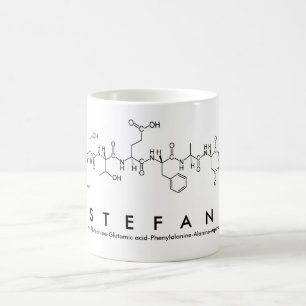 Mug Bouche de nom du peptide Estefania