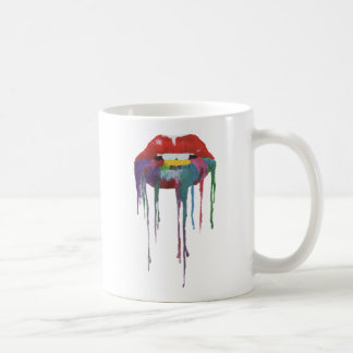 Mug Bouche peinture Kiss Art