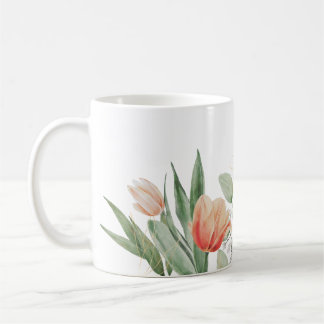 Mug Bouchon à motifs floraux